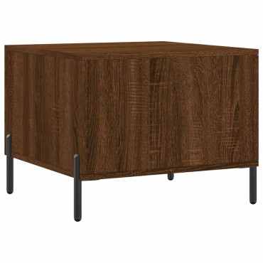 vidaXL Τραπεζάκια Σαλονιού 2 τεμ. Brown Oak 50x50x40cm Επεξ. Ξύλο
