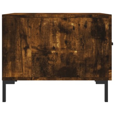 vidaXL Τραπεζάκια Σαλονιού 2 τεμ. Καπνιστή Oak 50x50x40cm Επεξ. Ξύλο