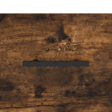 vidaXL Τραπεζάκια Σαλονιού 2 τεμ. Καπνιστή Oak 50x50x40cm Επεξ. Ξύλο