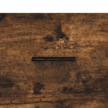 vidaXL Τραπεζάκια Σαλονιού 2 τεμ. Καπνιστή Oak 50x50x40cm Επεξ. Ξύλο
