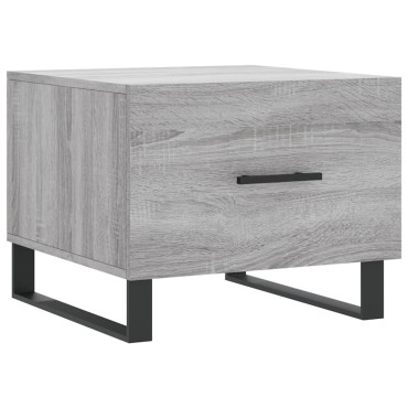 vidaXL Τραπεζάκια Σαλονιού 2 τεμ. Γκρι sonoma 50x50x40cm Επεξ. Ξύλο