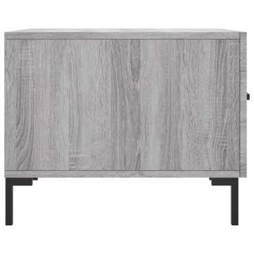 vidaXL Τραπεζάκια Σαλονιού 2 τεμ. Γκρι sonoma 50x50x40cm Επεξ. Ξύλο
