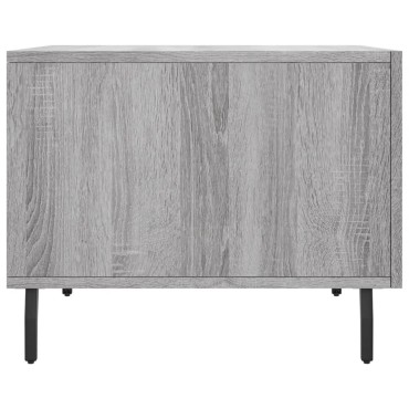 vidaXL Τραπεζάκια Σαλονιού 2 τεμ. Γκρι sonoma 50x50x40cm Επεξ. Ξύλο