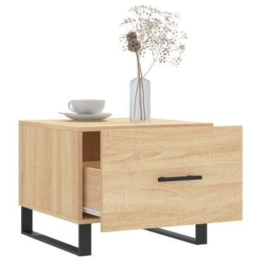 vidaXL Τραπεζάκια Σαλονιού 2 τεμ. Sonoma Δρυς 50x50x40cm Επεξ. Ξύλο