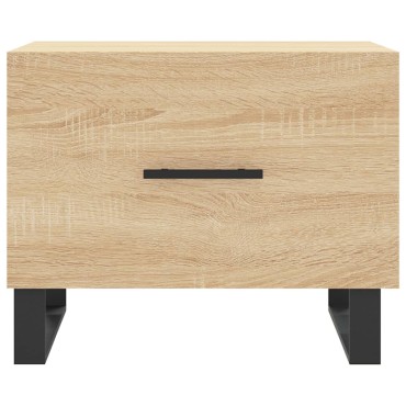 vidaXL Τραπεζάκια Σαλονιού 2 τεμ. Sonoma Δρυς 50x50x40cm Επεξ. Ξύλο