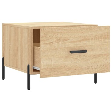 vidaXL Τραπεζάκια Σαλονιού 2 τεμ. Sonoma Δρυς 50x50x40cm Επεξ. Ξύλο