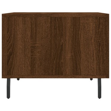 vidaXL Τραπεζάκια Σαλονιού 2 τεμ. Brown Oak 50x50x40cm Επεξ. Ξύλο