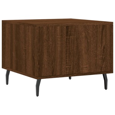 vidaXL Τραπεζάκια Σαλονιού 2 τεμ. Brown Oak 50x50x40cm Επεξ. Ξύλο