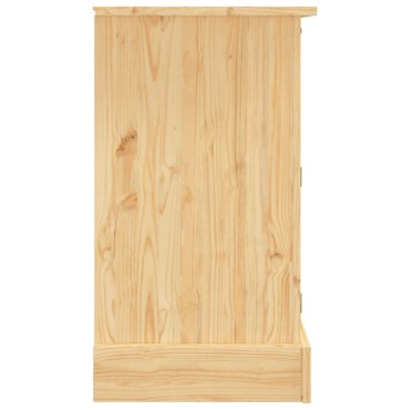 vidaXL Μπουφές Corona Καφέ 112x44x78cm Μασίφ Ξύλο Μεξικάνικου Πεύκου 1 τεμ.