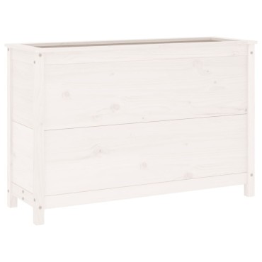 vidaXL Ζαρντινιέρα Υπερυψωμένη 119,5x40x78 εκ. από Μασίφ Ξύλο Πεύκου
