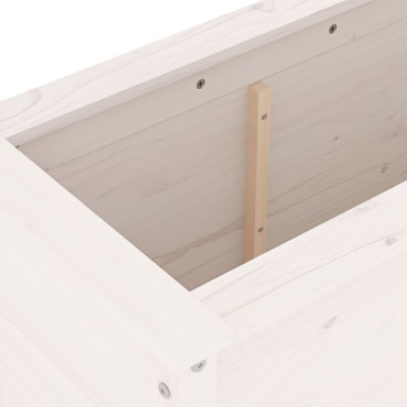 vidaXL Ζαρντινιέρα Υπερυψωμένη 119,5x40x78 εκ. από Μασίφ Ξύλο Πεύκου