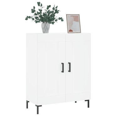 vidaXL Ντουλάπι Λευκό 69,5x34x90cm από Επεξεργασμένο Ξύλο 1 τεμ.