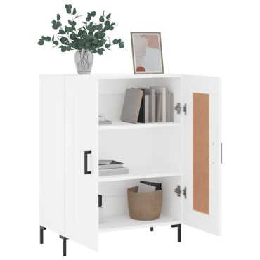 vidaXL Ντουλάπι Λευκό 69,5x34x90cm από Επεξεργασμένο Ξύλο 1 τεμ.