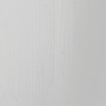 vidaXL Ντουλάπι Κυλιόμενο με Συρτάρια MOSS Λευκό από Μασίφ Ξύλο Πεύκου 34x39x65,5cm 1 τεμ.