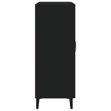 vidaXL Συρταριέρα Μαύρη 69,5x34x90cm από Επεξεργασμένο Ξύλο 1 τεμ.