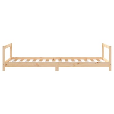 vidaXL Πλαίσιο Παιδικού Κρεβατιού 90x190cm από Μασίφ Ξύλο Πεύκου 1 τεμ. - Μονό