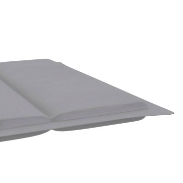 vidaXL Μαξιλάρι Ξαπλώστρας Γκρι 186x58x4cm από Ύφασμα Oxford
