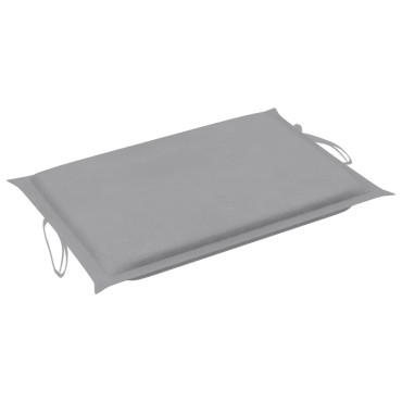 vidaXL Μαξιλάρι Ξαπλώστρας Γκρι 186x58x4cm από Ύφασμα Oxford
