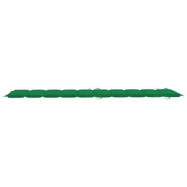 vidaXL Μαξιλάρι Ξαπλώστρας Πράσινο 186x58x4cm από Ύφασμα Oxford