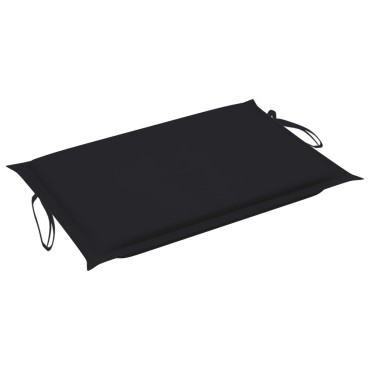 vidaXL Μαξιλάρι Ξαπλώστρας Μαύρο 186x58x4cm από Ύφασμα Oxford