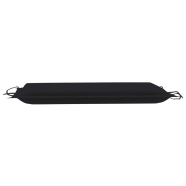 vidaXL Μαξιλάρι Ξαπλώστρας Μαύρο 186x58x4cm από Ύφασμα Oxford