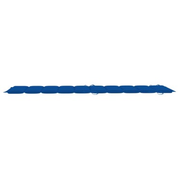 vidaXL Μαξιλάρι Ξαπλώστρας Μπλε Ρουά 186x58x4cm από Ύφασμα Oxford