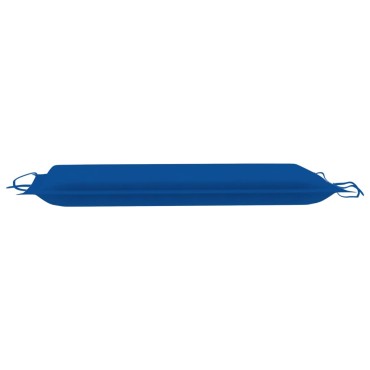 vidaXL Μαξιλάρι Ξαπλώστρας Μπλε Ρουά 186x58x4cm από Ύφασμα Oxford