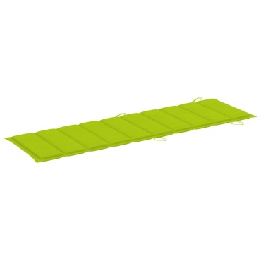 vidaXL Μαξιλάρι Ξαπλώστρας Αν. Πράσινο 186x58x4cm από Ύφασμα Oxford