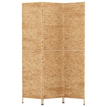 vidaXL Διαχωριστικό Δωματίου με 3 Πάνελ 122x180cm από Υάκινθο Νερού 1 τεμ.