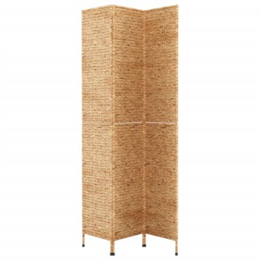 vidaXL Διαχωριστικό Δωματίου με 3 Πάνελ 122x180cm από Υάκινθο Νερού 1 τεμ.