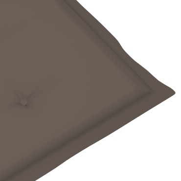 vidaXL Μαξιλάρι Σεζλόνγκ Taupe (75+105)x50x4cm