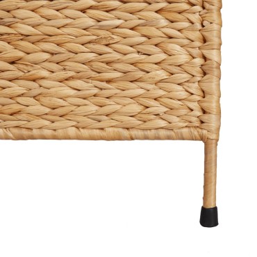 vidaXL Διαχωριστικό Δωματίου με 5 Πάνελ 205x180cm από Υάκινθο Νερού 1 τεμ.