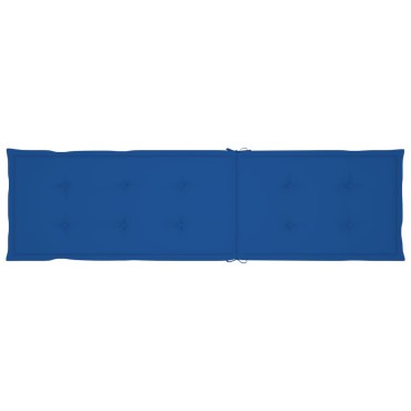 vidaXL Μαξιλάρι Σεζλόνγκ Μπλε Ρουά (75+105)x50x4cm