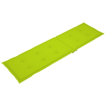vidaXL Μαξιλάρι Σεζλόνγκ Φωτεινό Πράσινο (75+105)x50x4cm