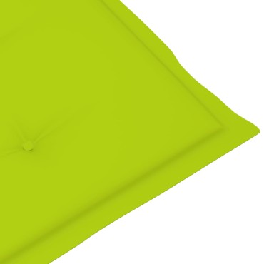 vidaXL Μαξιλάρι Σεζλόνγκ Φωτεινό Πράσινο (75+105)x50x4cm