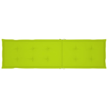 vidaXL Μαξιλάρι Σεζλόνγκ Φωτεινό Πράσινο (75+105)x50x4cm