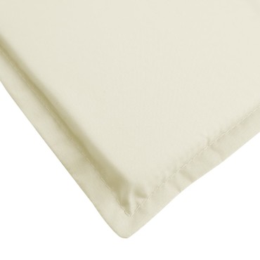 vidaXL Μαξιλάρι Ξαπλώστρας Κρεμ 200x50x3cm από Ύφασμα Oxford