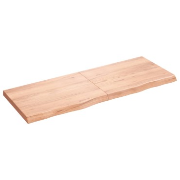 vidaXL Επιφ Τραπεζιού Αν Καφέ 160x60x(2-6)cm Επεξ. Μασίφ Ξύλο Δρυός 1 τεμ.