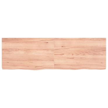 vidaXL Επιφ Τραπεζιού Αν Καφέ 160x50x(2-6)cm Επεξ. Μασίφ Ξύλο Δρυός 1 τεμ.