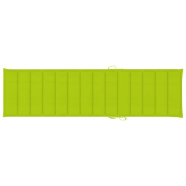 vidaXL Μαξιλάρι Ξαπλώστρας Αν. Πράσινο 200x50x3cm από Ύφασμα Oxford