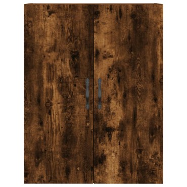 vidaXL Ντουλάπι Τοίχου Καπνιστή Δρυς 69,5x34x90cm Επεξεργ. Ξύλο 1 τεμ.