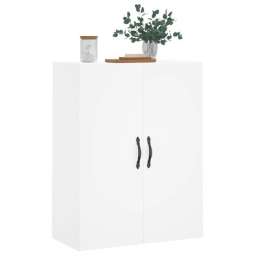 vidaXL Ντουλάπι Τοίχου Λευκό 69,5x34x90cm από Επεξεργασμένο Ξύλο 1 τεμ.