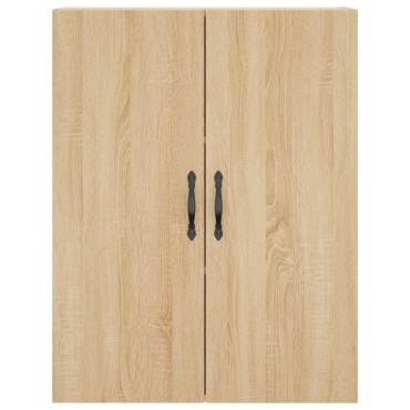 vidaXL Ντουλάπι Επιτοίχιο Sonoma Δρυς 69,5x34x90cm Επεξεργ. Ξύλο 1 τεμ.