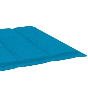 vidaXL Μαξιλάρι Ξαπλώστρας Μπλε Ρουά 200x60x3cm από Ύφασμα Oxford