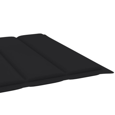 vidaXL Μαξιλάρι Ξαπλώστρας Μαύρο 200 x 60 x 3 εκ. από Ύφασμα Oxford