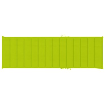 vidaXL Μαξιλάρι Ξαπλώστρας Αν. Πράσινο 200x60x3 εκ. από Ύφασμα Oxford