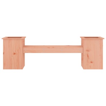vidaXL Ζαρντινιέρα Παγκάκι 184,5x39,5x56,5cm από Μασίφ Ξύλο Douglas 1 τεμ.