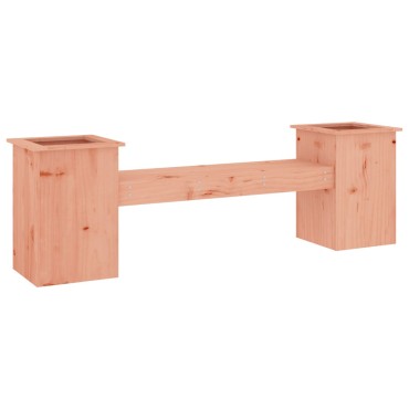 vidaXL Ζαρντινιέρα Παγκάκι 184,5x39,5x56,5cm από Μασίφ Ξύλο Douglas 1 τεμ.
