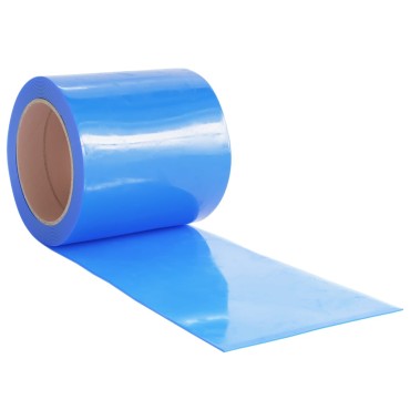 vidaXL Λωριδοκουρτίνα Μπλε 10 μ. 200 χιλ.x1,6 χιλ. από PVC