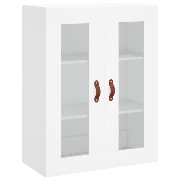 vidaXL Ντουλάπι Λευκό 69,5x34x180cm από Επεξεργασμένο Ξύλο 1 τεμ.